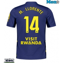 Atletico Madrid Marcos Llorente #14 Replica Away Shirt 2025-26 Short Sleeve